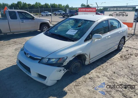 2011 Honda Civic Lx из США, поврежденный, VIN 19XFA1F5XBE016488